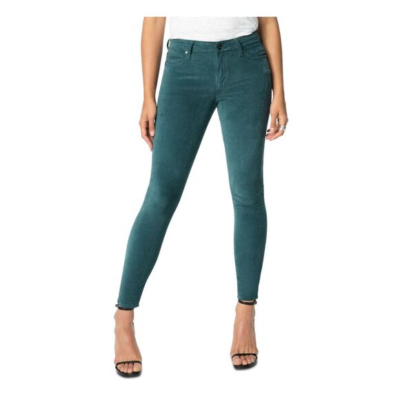 JOE'S Womens Green Cropped Pants Size: 27 Waist